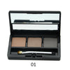 Waterproof 3-Color Eye Shadow Eyebrow Powder