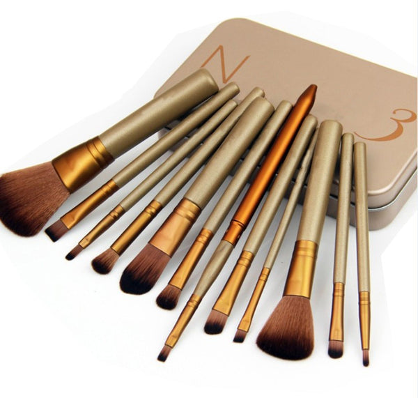 Mini NK3 Makeup Brushes Tools Set