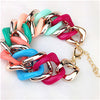 Colorful Resin Choker Necklace/Bracelet Elegant Fashion Jewelry